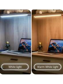 1 Stück/2 Stücke LED kabellose Bewegungsmelder Schrank Beleuchtung, magnetische USB wiederaufladbare Nachtlicht (10/20/30/50 cm), Beleuchtung für Küche, Schlafzimmer, Schrank, Schrank, Treppen, Flur (Bitte sehen Sie sich das Video für eine Installationsanleitung an)