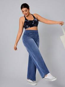 Flexra Plus Size Light Wash Soft Stretch Denim Jeans