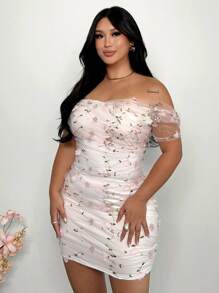 Firerie Plus Size Women's Elegant Simple Blue Halter Cut-Out Waist Flared Maxi Dress, Suitable For Beach, Photo-Shoot, Casual Outings In Summer - Blue - View 6