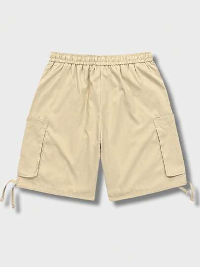 Street Life Men's Fashionable Loose Multi-Pocket Casual Shorts