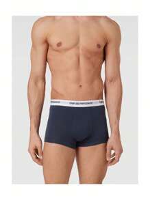 Emporio Armani TRUNKS - Xanh và trắng - Xem 2