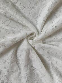 Modelyn Plus Size Solid Color Long Sleeve Dress, Fashionable For Summer