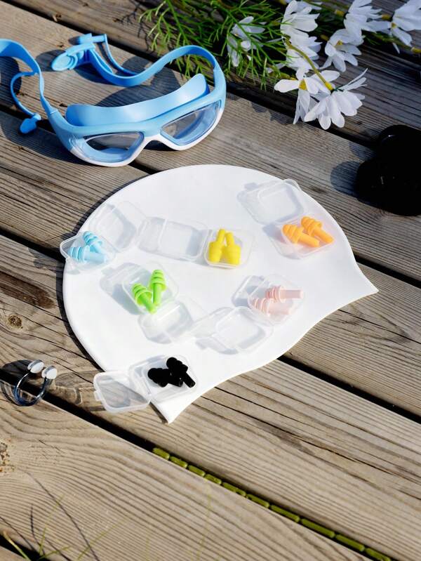 1/5/10Pairs Silicone Ear Plugs - Reusable Christmas Tree Design For Anti-Snoring, Noise-Proof, Swimming, Learning, And Sleeping