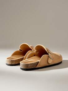 Solecia Women's Adjustable Strap Casual Flat Slide Sandals - Yellow - View 4