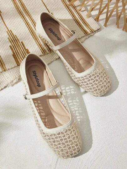 Styleloop 女士时尚黑色系带坡跟厚底舒适包头凉鞋，适合通勤、约会、派对、音乐节、复古风格、度假