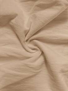 Coolane 女式夏季简约波西米亚风度假休闲基本款日常穿着亚麻舒适低腰宽松裤