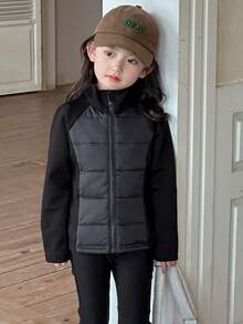 Dazy Kids 女童羽绒服 - 儿童尺码 - 黑色 - 查看 7