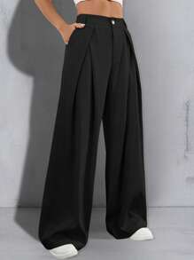 Auralis Pantalones anchos informales para mujer de talla grande, pantalones sueltos y cómodos de verano, para mujeres en el verano Abaya Rave