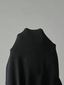 SHEIN 孕妇撞色边无袖运动连体裤 - 黑色 - 查看 11