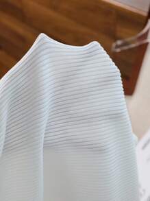 Franclia Nuevo suéter de punto casual de mujer con cuello cuadrado ajustado y elegante, para primavera/otoño e invierno - Blanco - Ver 4