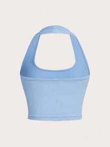 SHEIN EZwear 3 件套女士休闲简约紧身吊带背心工字背心，适合夏季度假 - 彩色 - 查看 9