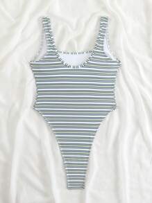 Swim Vcay Women's Vacation Party Beach Printed One-Piece Swimsuit For Summer - Multicolor - View 6