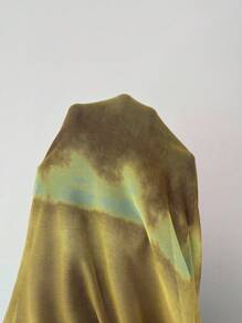 Chiquease 女式扎染褶皱长裙 - 黃色 - 查看 7