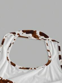 Muchica 女士休闲紧身露背背心，适合夏季 - 彩色 - 查看 5