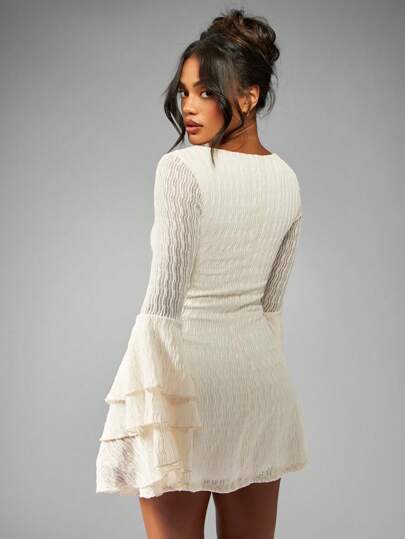 beautiful lace dress styles Ulla Johnson | Women's Eloisa Corded Lace in White Sleeveless Midi Dress Size 0 | Evening Dress | Bridal main image 0