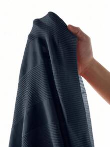 Manfinity Homme 男士罗纹领宽松短袖休闲针织毛衣