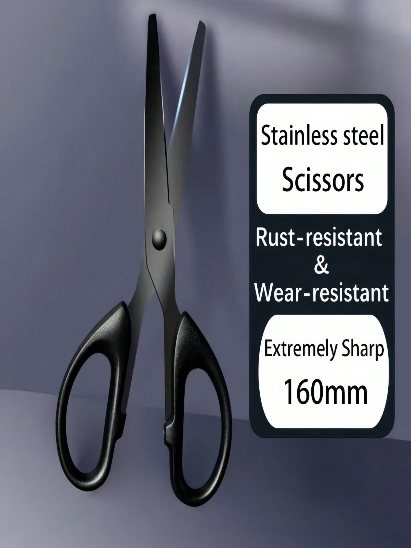 مقص من الفولاذ المقاوم للصدأ بطلاء مضاد للصدأ، متع...