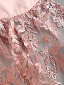 Fairmaia Bộ trang phục Dirndl truyền thống của Đức, cổ vuông, họa tiết hoa và tạp dề, dành cho lễ Halloween tháng 10 - Nhiều màu - Xem 5