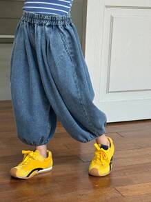 DAZY Young Girl' Casual Wide Leg Jeans