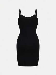 Girlism 2 件套青少年女孩运动复古学院风格子领宽松衬衫和黑色纯色吊带背心紧身短款迷你连衣裙，休闲街头风格春夏秋季开学装