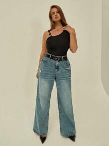 Auralis Plus Size Easter Women's Clothing New Fashion Casual Country Concert Clothing Bodycon Knitted Country Concert Tops - Black - View 5