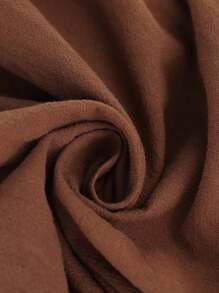 Brillora Women's Solid Color Pocket Casual Pants