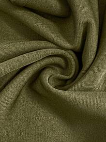 SHEIN Cargo Pants With Pockets, Wide Leg Trousers, Maternity Pants, Army Green - Green - View 7