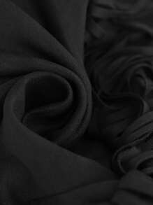 Brillora Fringe Trim Open Front Crop Jacket In Fall/Winter