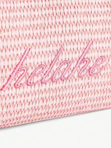 SHEIN BAE Geantă de mână cu mâner pentru lucru, tip patchwork, țesut la modă, cu blocuri de culori, model floral, agățat, pentru lucru zilnic