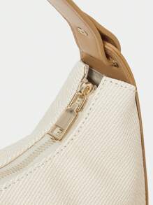 SHECARRY Sac à main mode casual avec décoration métallique pour femme