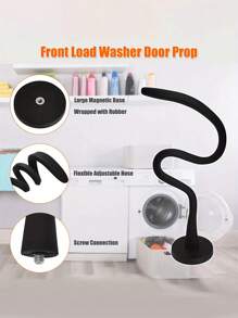 1 Pc Magnetic Front Load Washer Door Prop - Keep Your Washer Door Open