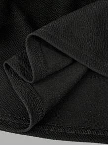 SHEIN Tween Mädchen Lässig Schule Alltag 2 in 1 Langarm Hemdkragen Kleid mit Schleife, Preppy Uniform Rückkehr zur Schule