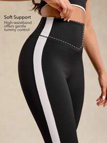 OutZeal 黄油般柔软吸汗开衩喇叭裤日常休闲裤 - 黑色 - 查看 4