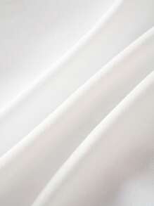 GARFIELD | SHEIN 女婴卡通猫咪植绒白色休闲百搭长袖卫衣 - 白色 - 查看 6