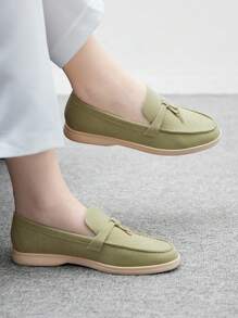 CUCCOO BIZCHIC Women's Casual Commuting Comfortable Single Strap Slip-On Shoes For Daily Wear