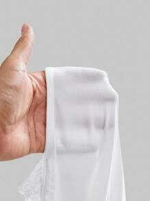 ROMWE Kawaii Casual Summer Stylish Print Asymmetrical Neck Women T-Shirt - White - View 5