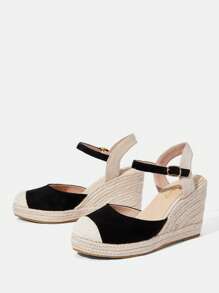 Styleloop Women's Vacation Casual Fashionable Thick Sole Wedge Shoes