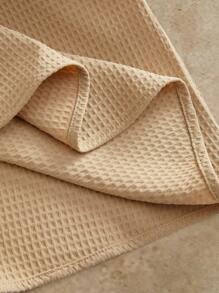 BRENVOR Áo sơ mi nam tay ngắn kaki họa tiết mới có túi ren - Màu Khaki - Xem 5