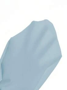 Zavorell Crop Top Camisole Olahraga Rajut Minimalis Seksi Chic - Baby Blue - View 8