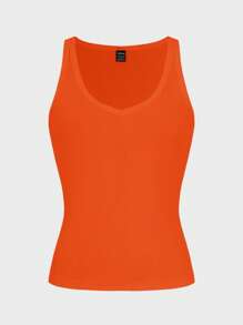Islaluna Pure Sensual Sporty Knit Camisole Bodycon Top