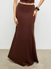 AiiRZ 褶饰背心和长裙场合晚间度假度假套装日间正式优雅两件套时尚服装