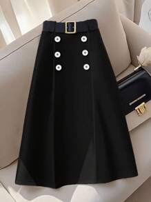 GlowEve 女士优雅度假春夏A字裙