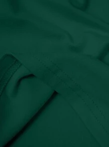 INAWLY 2pcs Women Solid Fitted Long Sleeve Top And Drawstring Long Pants Set Fall Cloth For Women - Dark Green - View 5