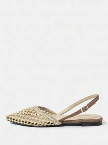 Styleloop Women's Woven Rope Platform Wedge Sandals, Vacation Style BOHO Chic Retro American Western Music Festival Party Thick Bottom Shoes