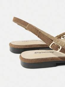 Styleloop Women's Woven Rope Platform Wedge Sandals, Vacation Style BOHO Chic Retro American Western Music Festival Party Thick Bottom Shoes