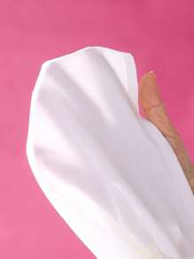 2 pièces Ensemble fille (petit) - Débardeur rose avec décoration florale 3D et ceinture de taille, ensemble short, été