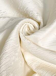 SHEIN Clasi Damen große Größen elegantes französischer Stil Sommerkleid mit Trägern - Aprikosenfarben - Übersicht 7