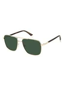 Polaroid Men's Sunglasses PLD4128SX J5GUC - Gold - View 1