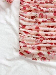 Soleia Đầm bodycon lưới đan trễ vai cho nữ đi nghỉ - Nhiều màu - Xem 5