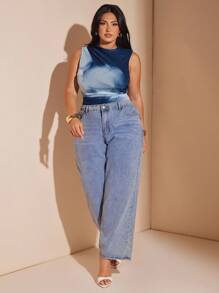 SHEIN BAE Combinaison imprimée florale plissée pour femmes grandes tailles, combinaison ajustée et sans manches en maille transparente, pour l'été, les tenues de soirée, l'automne, la rentrée scolaire, les vêtements Y2K pour femmes, les sorties de nuit, les rendez-vous galants, les tenues de voyage à l'aéroport